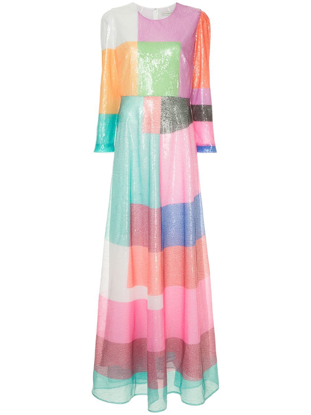 Mary Katrantzou sequined block dress - Multicolour | FarFetch US