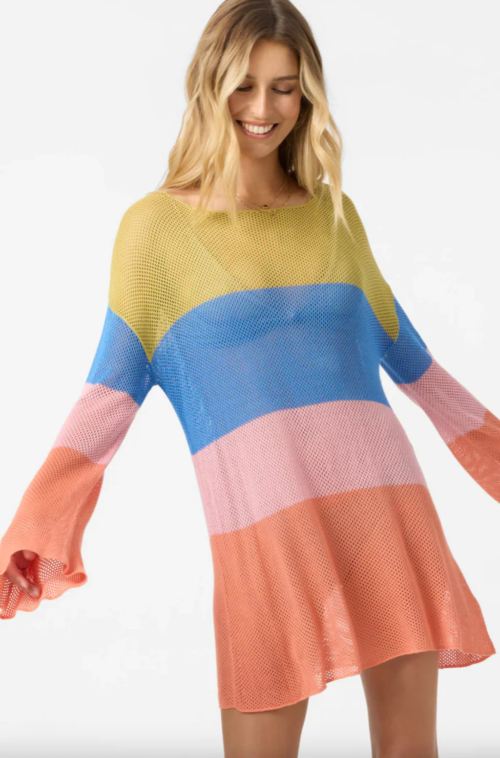 TYLER BEACH DRESS COVER UP (MUL) | ashe couture 