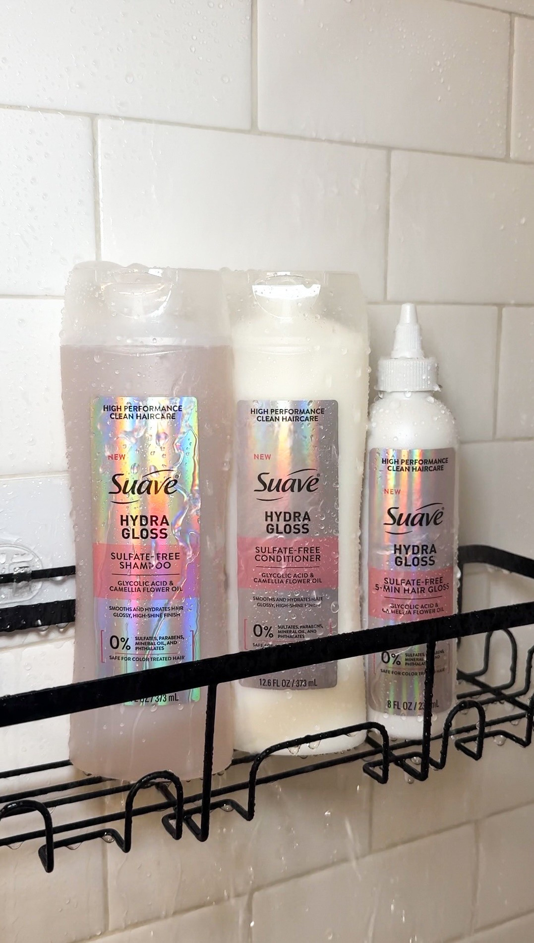 The ultimate budget-friendly wash day reset for shiny, glossy hair ✨ Testing out the new Suave Hydra Gloss 3-step system with glycolic acid & camellia flower oil for smooth, frizz-free hair. Finding a drugstore hair routine under $20 that actually delivers salon-level shine is a huge win! 🧴💦

#LTKselfcare #LTKSaleAlert #LTKBeauty