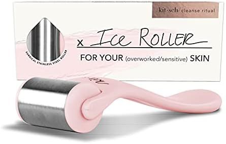 Kitsch Ice Roller, Stainless Steel Facial Roller, Metal Cooling Face Roller for Puffiness, Puffy ... | Amazon (US)