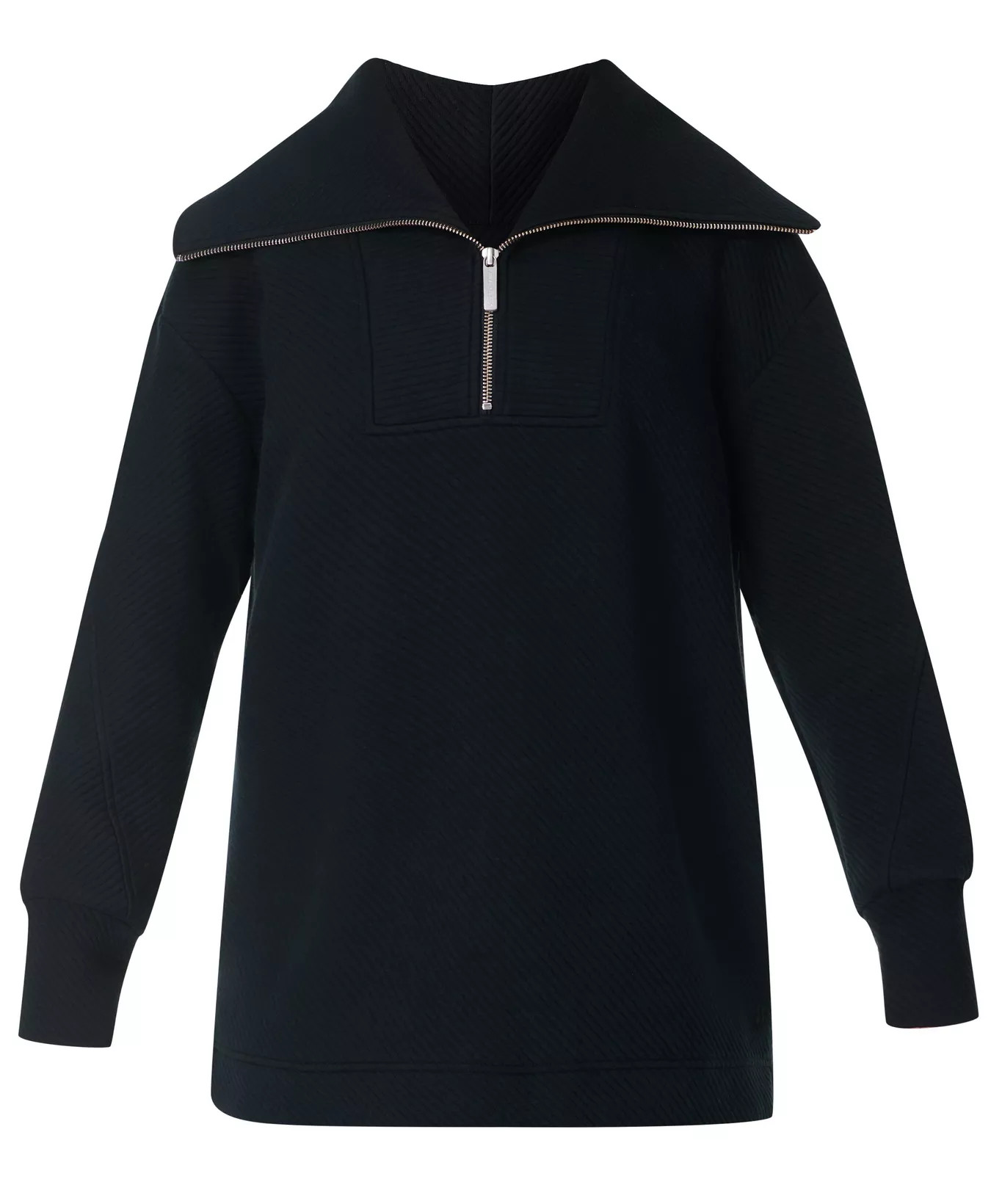 Radiant Half Zip Sweatshirt - Black | Women's Jumpers + Hoodies | Sweaty Betty | Sweaty Betty UK