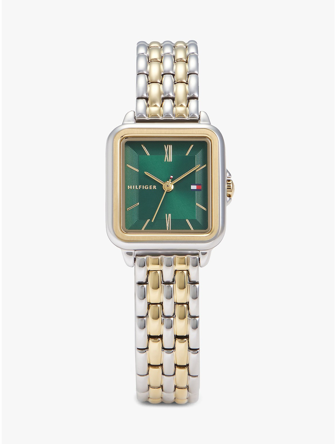 Tommy Hilfiger Women's 24MM Square Dial Watch - Green | Tommy Hilfiger (US)