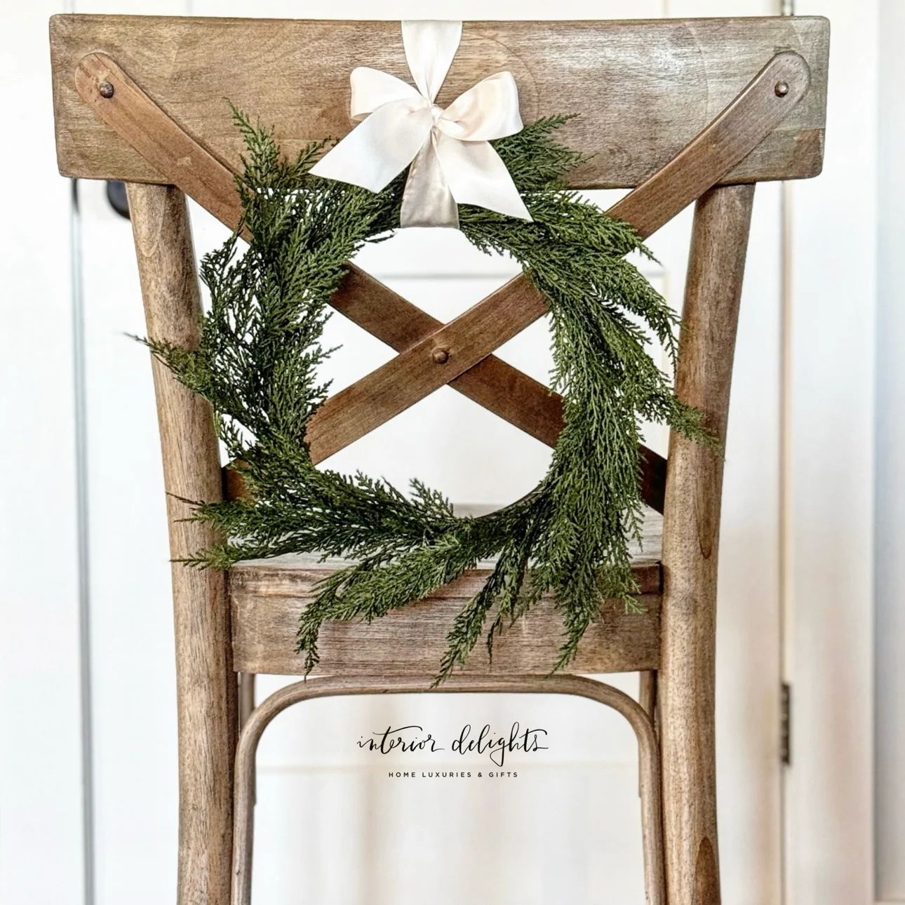 12in Cedar Wreath 50% OFF SALE | Interior Delights