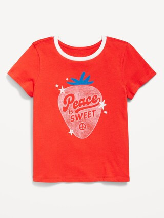Short-Sleeve Graphic T-Shirt for Girls | Old Navy (US)