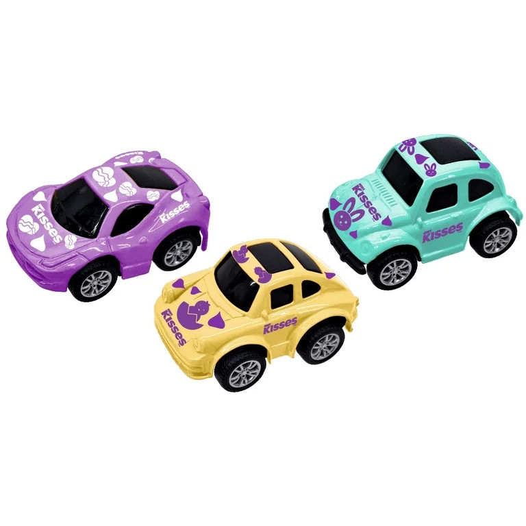 Hershey KISSES Pull-Back Mini Die-Cast Race Car in Surprise Capsule – Candy-Themed Toy Vehicle | Walmart (US)
