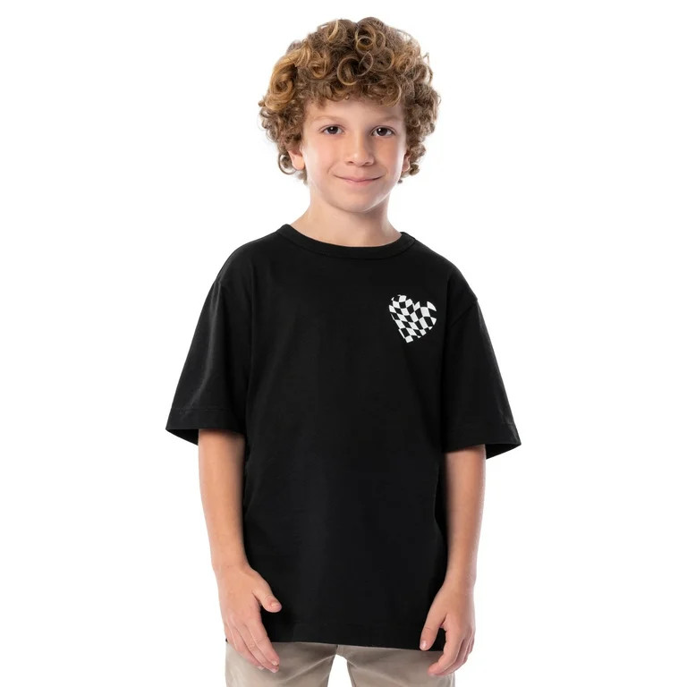 Wonder Nation Boy's Short Sleeve Elevated Graphic T-Shirt, Sizes 4-18 & Husky | Walmart (US)