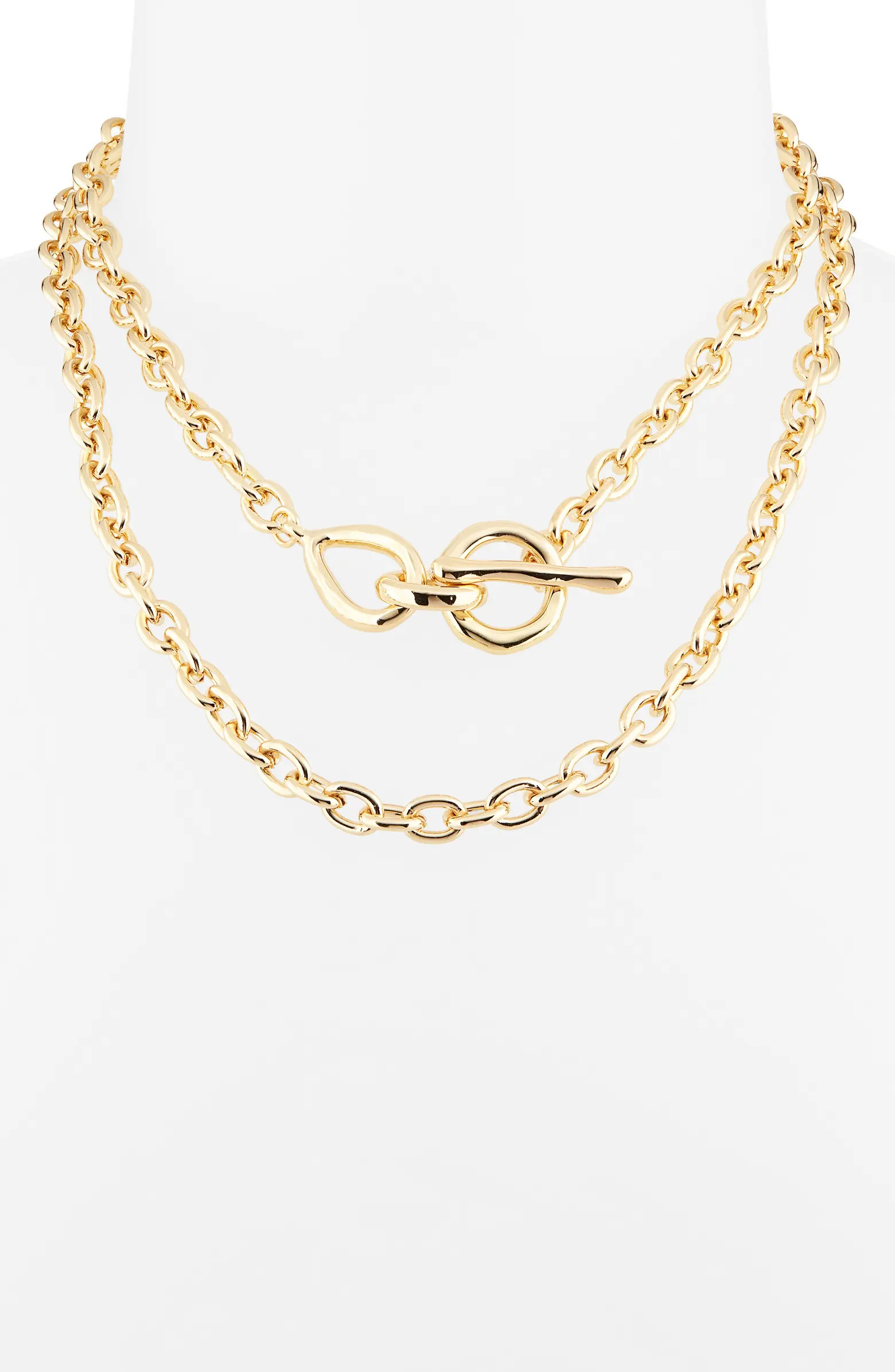 Toggle Wrap Chain Necklace | Nordstrom
