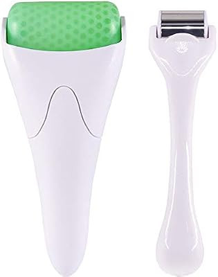 Ice Roller -2 Ice Rollers set Face Body Massage Stainless Steel Wheel/ABS Wheel Prevent Wrinkles ... | Amazon (US)