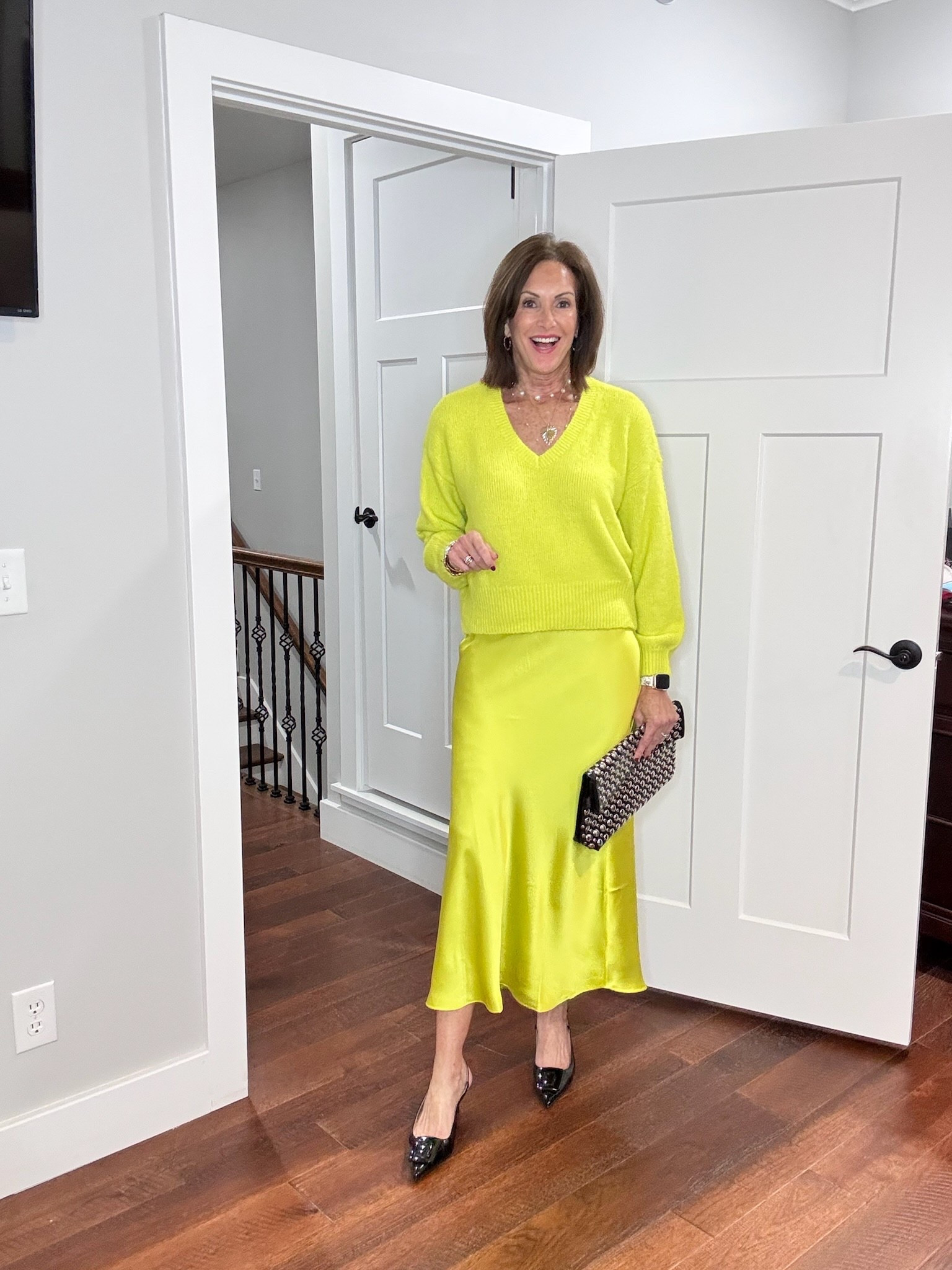 Fun winter date night outfit! sweater and skirt size medium 
Women’s fashion, outfit inspo, outfit ideas, what to wear for, fashion over 40, fashion over 50, winter outfit ideas, winter fashion, winter styles, winter outfits, winter outfit inspo, holiday styles, holiday outfits, holiday outfit inspo, holiday fashion, trending fashion, chic style

#LTKootd #LTKHoliday #LTKOver40