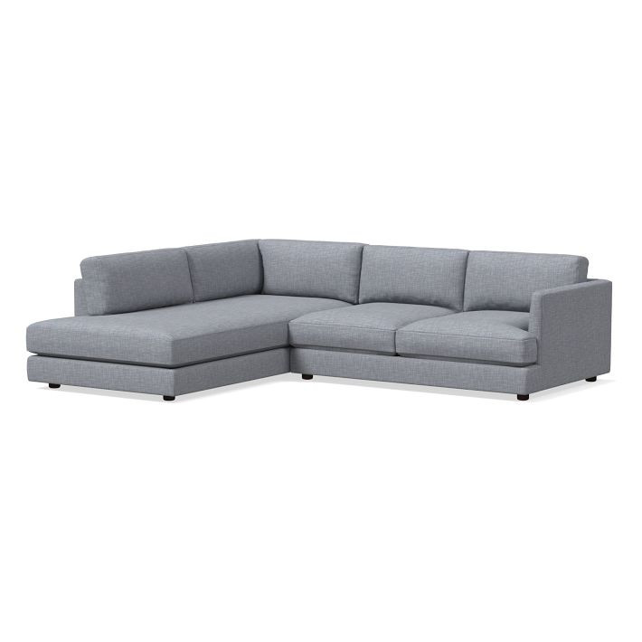 Haven 2-Piece Bumper Chaise Sectional (106"–113") | West Elm (US)