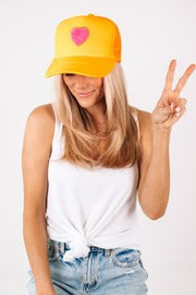 Look At Me Now Hat - Orange | The Impeccable Pig