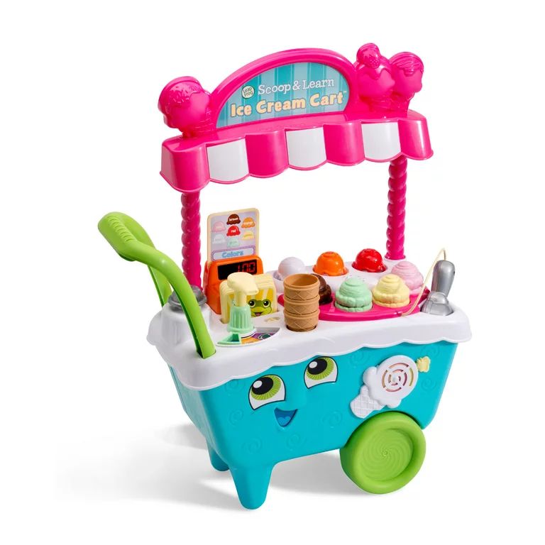LeapFrog Scoop and Learn Ice Cream Cart, Play Kitchen Toy for Kids - Walmart.com | Walmart (US)