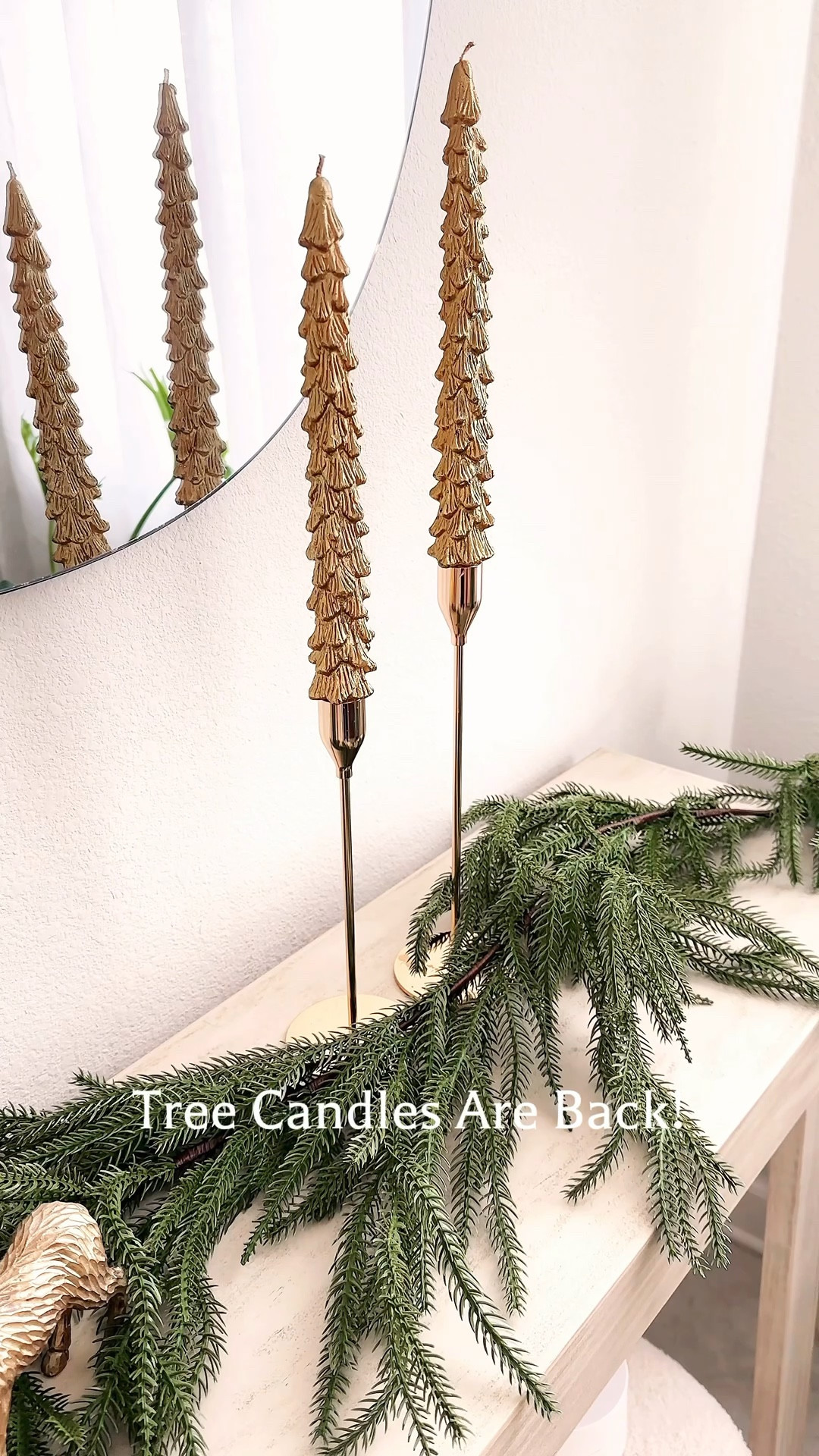 These gold tree candles are SO CUTE 🎄✨
I found them on Amazon and they’re the perfect touch for an elegant Christmas setup — they look so luxe and cozy! 💛

#LTKHome #LTKHoliday #LTKGiftGuide