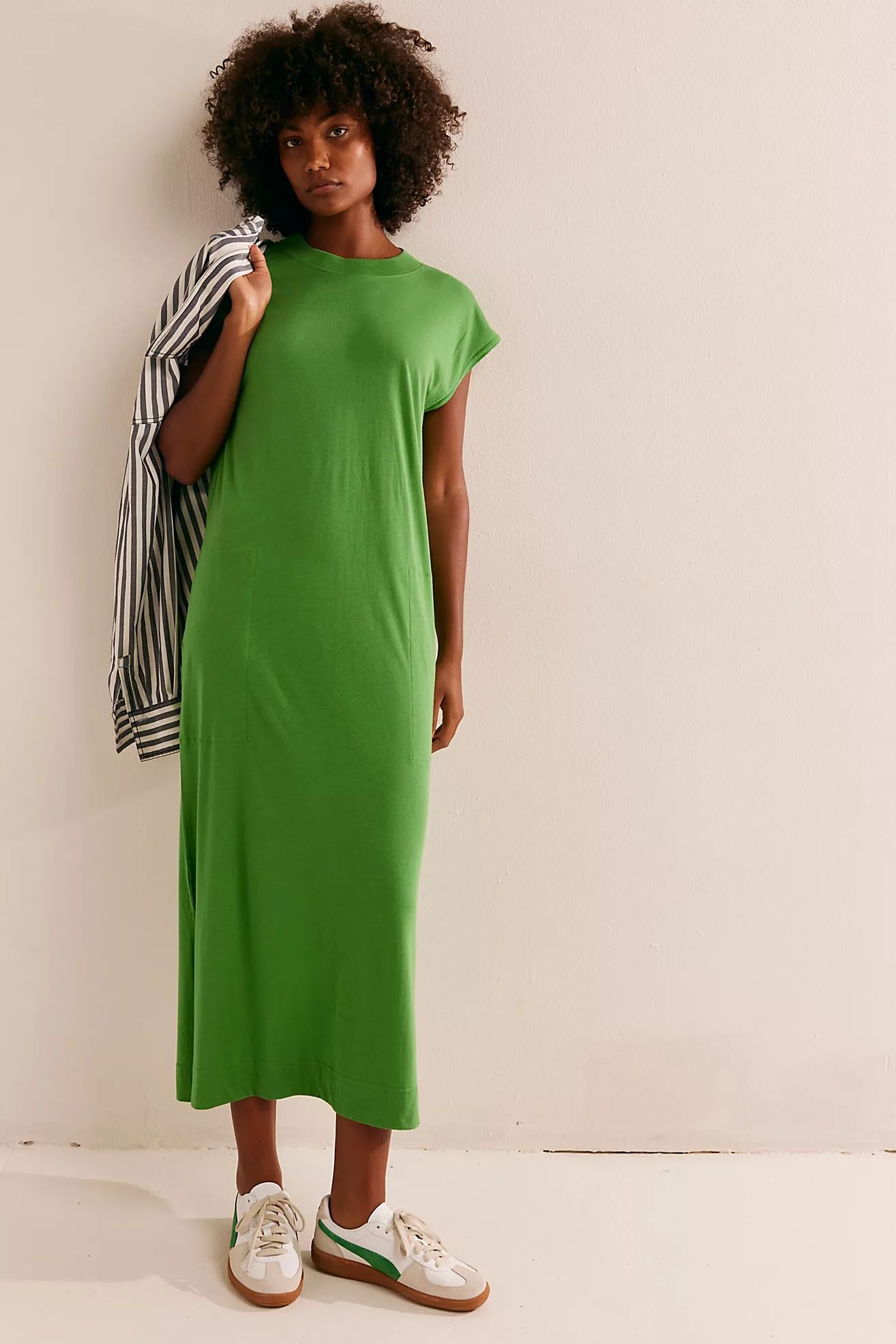 All Day Long Midi T-Shirt Dress | Free People (Global - UK&FR Excluded)