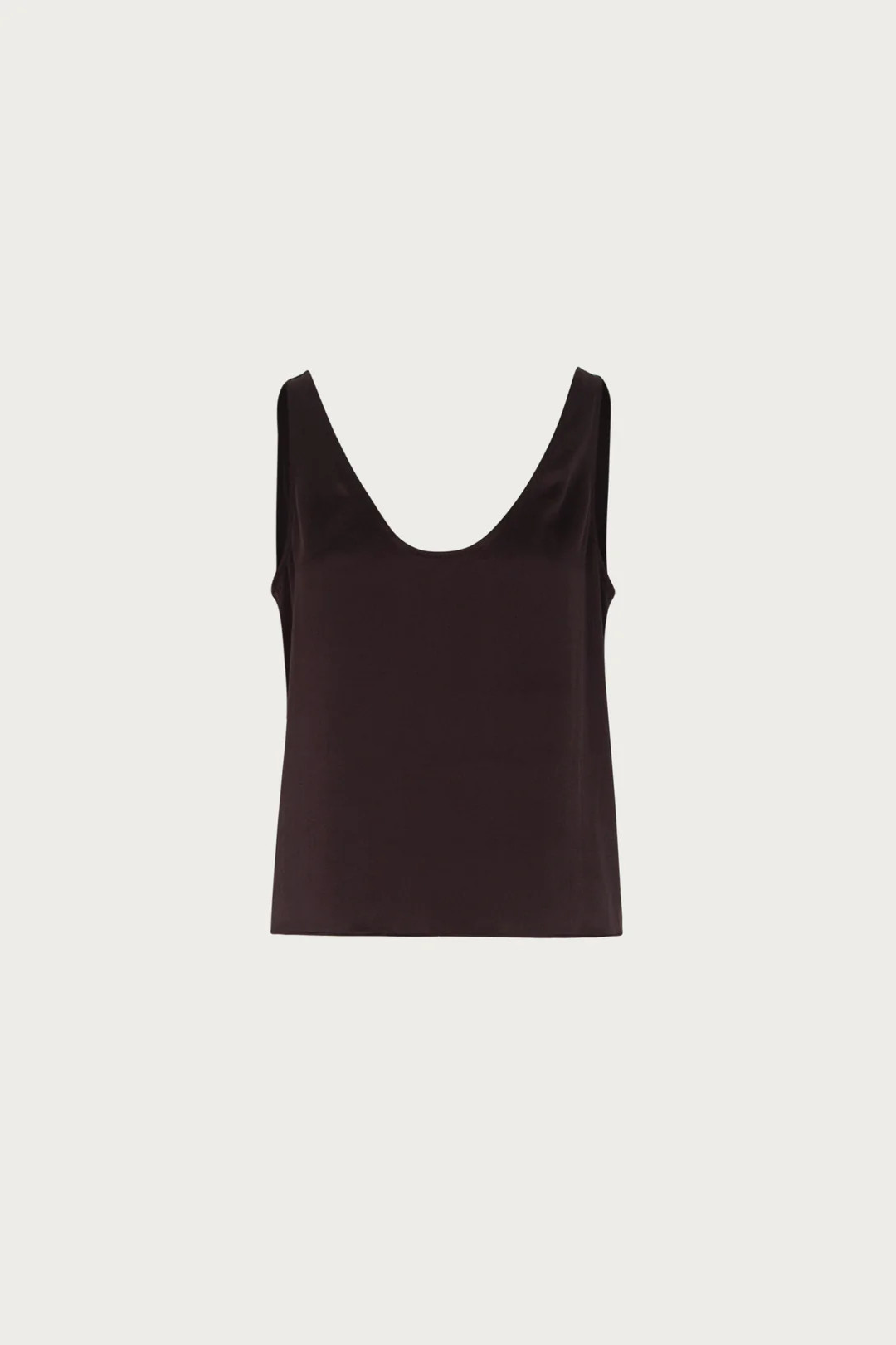 Silk Top (Chocolate Brown) | SAME