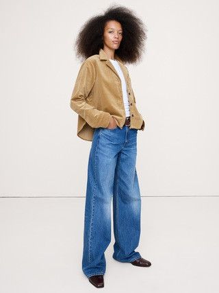 Corduroy Shirt Jacket | Banana Republic (US)