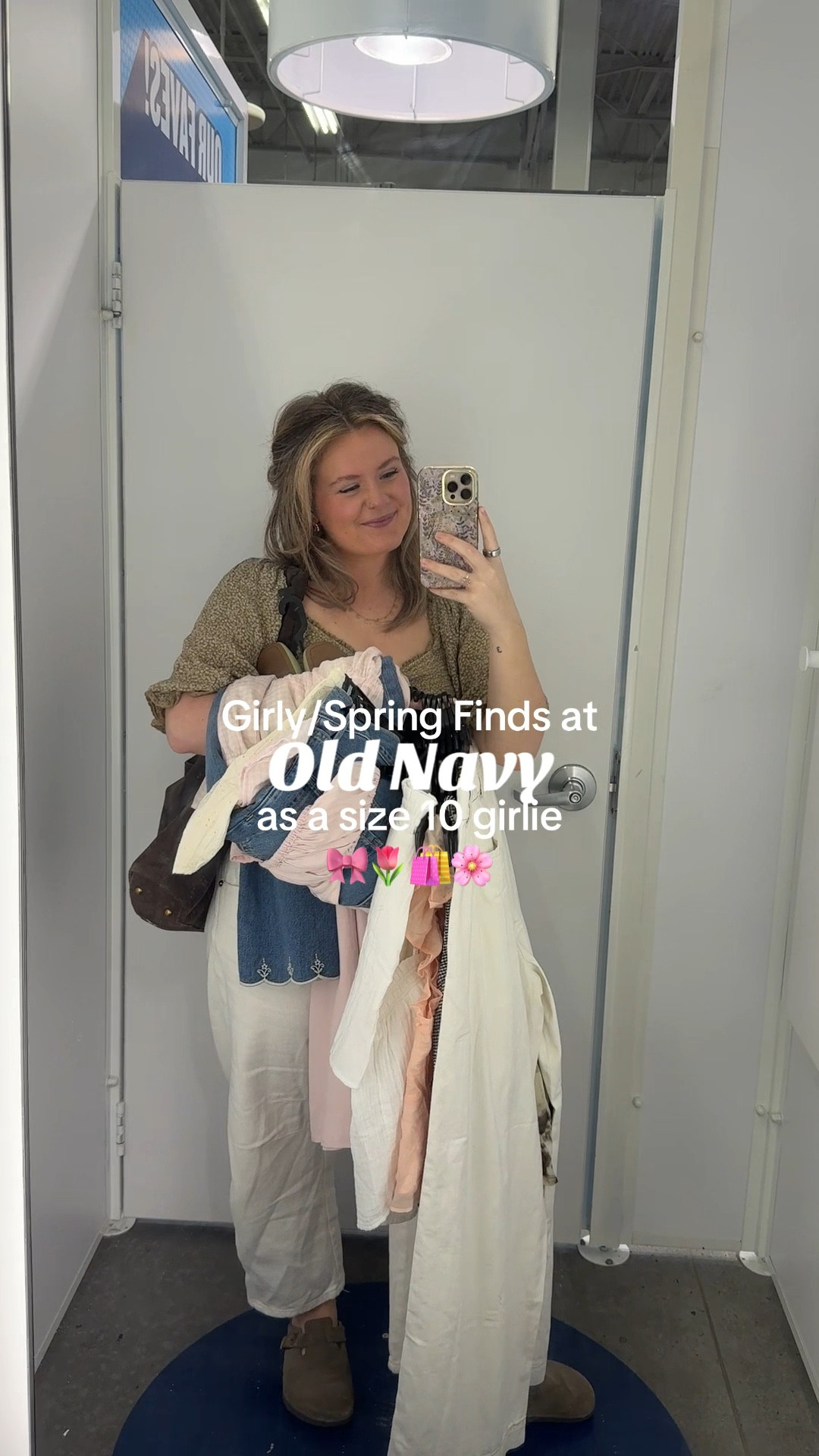 Some cutie spring finds @oldnavy !!! Obsessed with literally all of it! Manifesting the warmer weather🌞

Sizing info👇🏼
I’m 5’7” 175ish lbs for reference
Pink dress - medium true to size, adjust your size based on bust size
White skirt - large, true to size
Gingham tank - wearing a medium, bought a large, size up
Brown tank - medium true to size based on bust
White trouser - size up at least once 
Peach peplum top - medium, true to size, adjust based on bust 
Wide leg jeans - 10, true to size
Shoes - 9 a tad big

#oldnavycreator #oldnavy #oldnavyhaul #size10fashion 
#springfashion

#LTKMidsize #LTKSeasonal #LTKootd