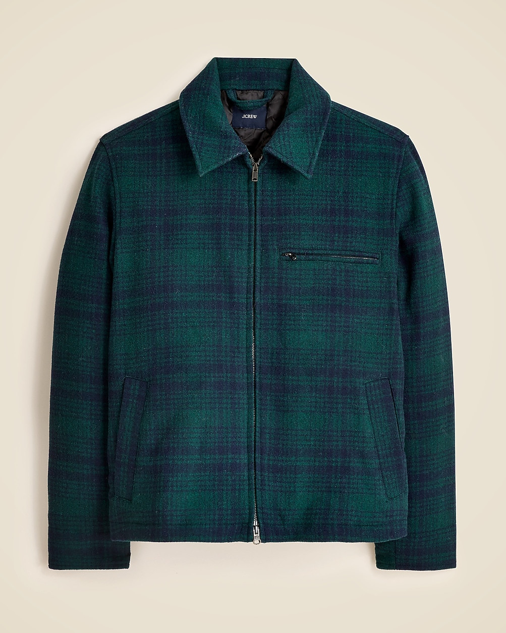 City jacket in wool blend | J. Crew US