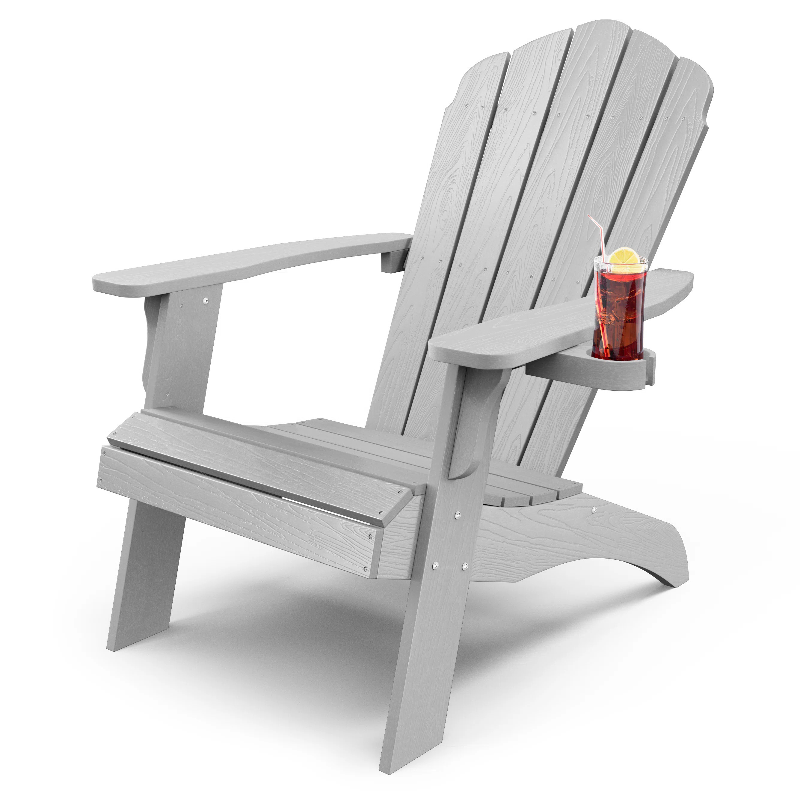 Allurine HIPS Plastic Oversize Adirondack Chair | Wayfair North America