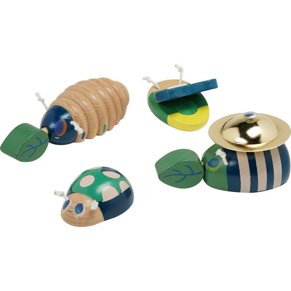 Folklore Quartet Musical 4-Piece Wooden Toy Set | Maisonette