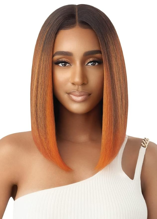 Outre - Lace Front Deluxe Wig - ANNISTON (DRFF4/HAZELNUT HONEY) | Amazon (US)