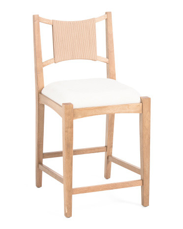 16x38 Upholstered Seat Counter Stool | TJ Maxx