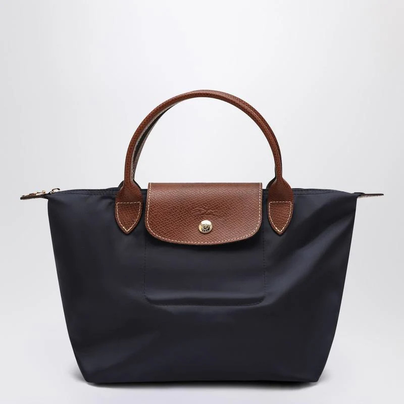 Longchamp Navy Le Pliage Original S Bag | Baltini