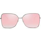 SOJOS Large Square Oversized Sunglasses for Women Big Designer Style Sunnies SJ1082 | Amazon (US)