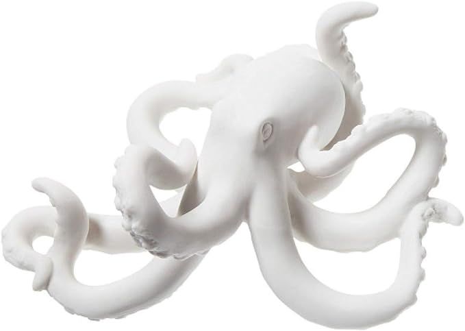 Creative Co-Op DE7749 Decorative White Bisque Octopus | Amazon (US)