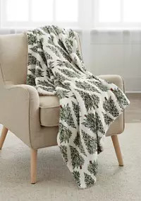 Joyland Printed Sherpa Blanket | Belk