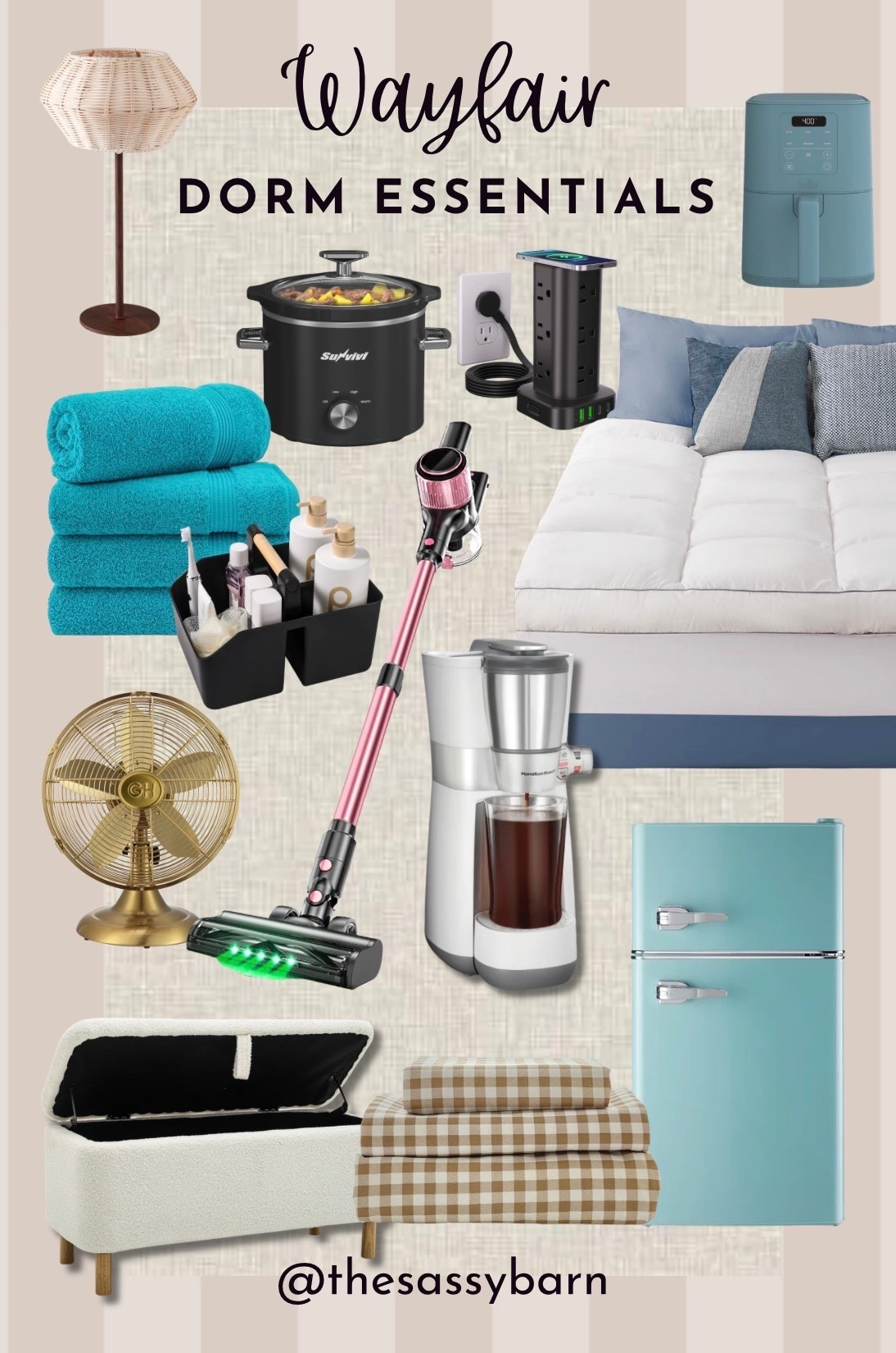 Back to school is right around the corner! Get all your dorm supplies and more at Wayfair!

#LTKHome #LTKKids