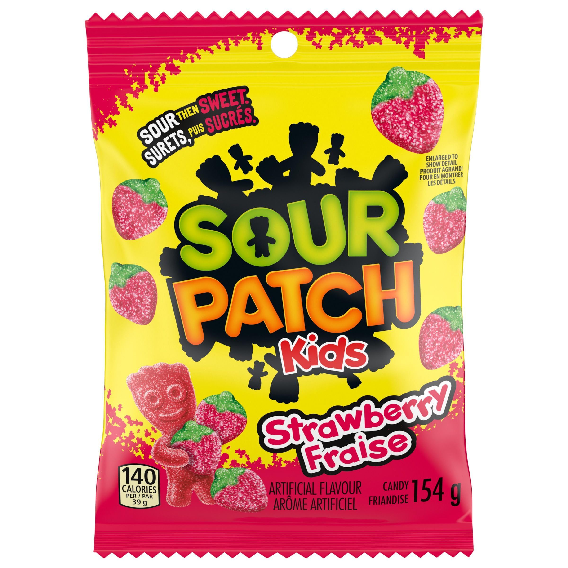 Sour Patch Kids, Strawberry Candy, Gummy Candy, Sour Candy, 154 g | Amazon (CA)