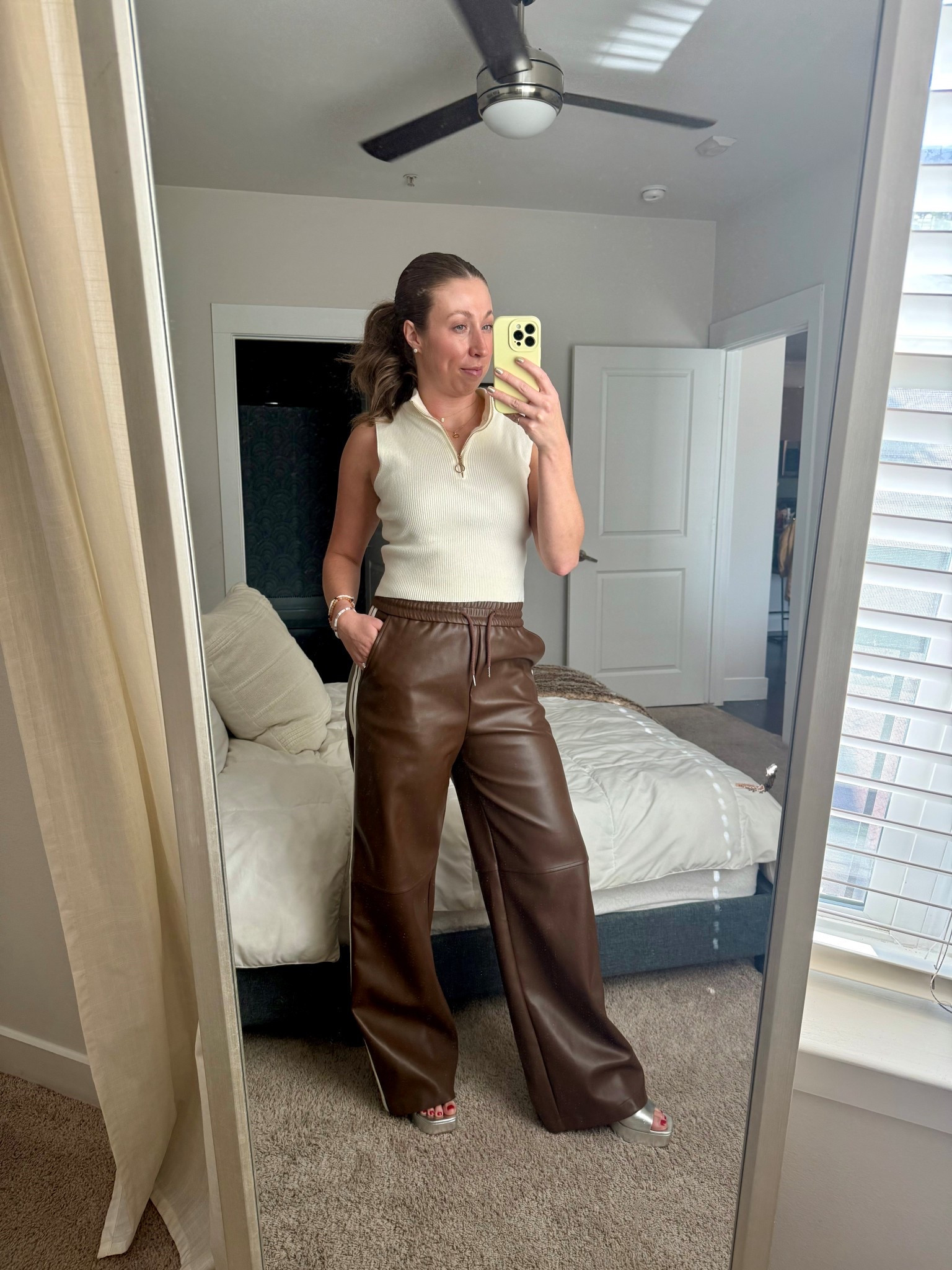 Friendsgiving fit! You know that elastic waistband came in handy 😜

#LTKHoliday #LTKootd
