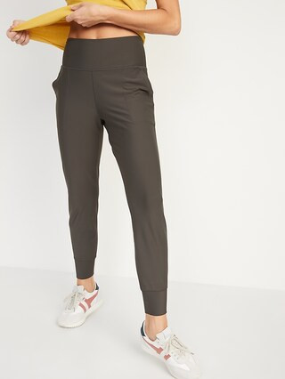 High-Waisted PowerSoft 7/8-Length Joggers for Women | Old Navy (CA)