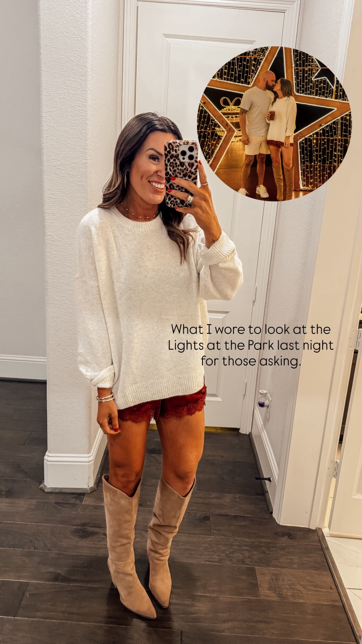 Wearing an XS in the shorts an a Medium in the sweater! 

#LTKootd #LTKgrwm #LTKdayinmylife