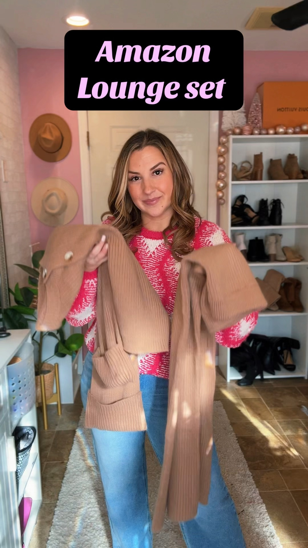 Winter outfit idea 
Amazon lounge set and platform slippers 

#LTKFindsUnder50 #LTKStyleTip #LTKSeasonal