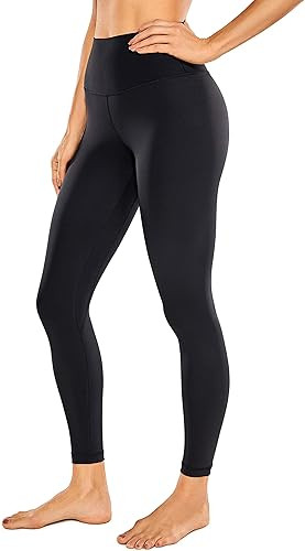CRZ YOGA Women's Naked Feeling I 7/8 High Waisted Pants Yoga Workout Leggings - 25 Inches | Amazon (US)