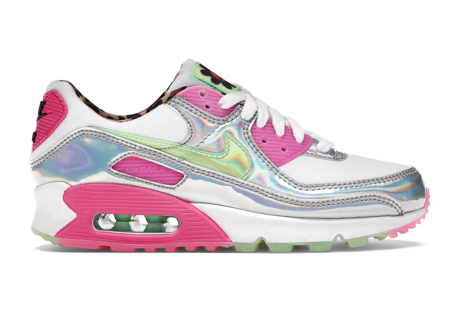 Nike Air Max 90 LX Daisy Leopard Iridescent (Women's) | StockX