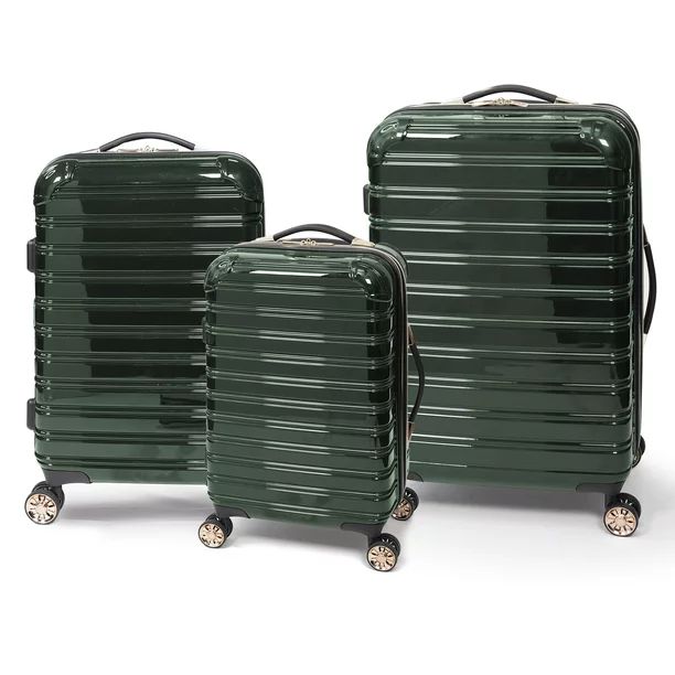 iFLY Hardside Luggage Fibertech 3 Piece Set, 20 Inch Carry-on Luggage, 24 Inch Checked Luggage an... | Walmart (US)