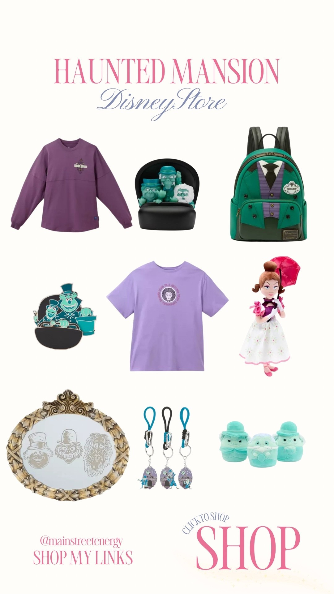 Disney Store Haunted Mansion | Halloween | Spooky Season | Muppets Halloween | Haunted Mansion Disney | Disney Halloween