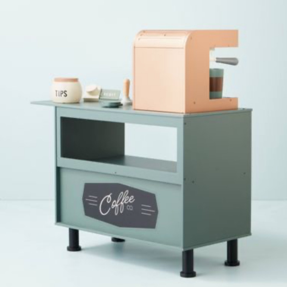 Hearth & Hand toy barista coffee station! #targetfinds #playroom #homedecor 

#LTKhome #LTKFind #LTKkids