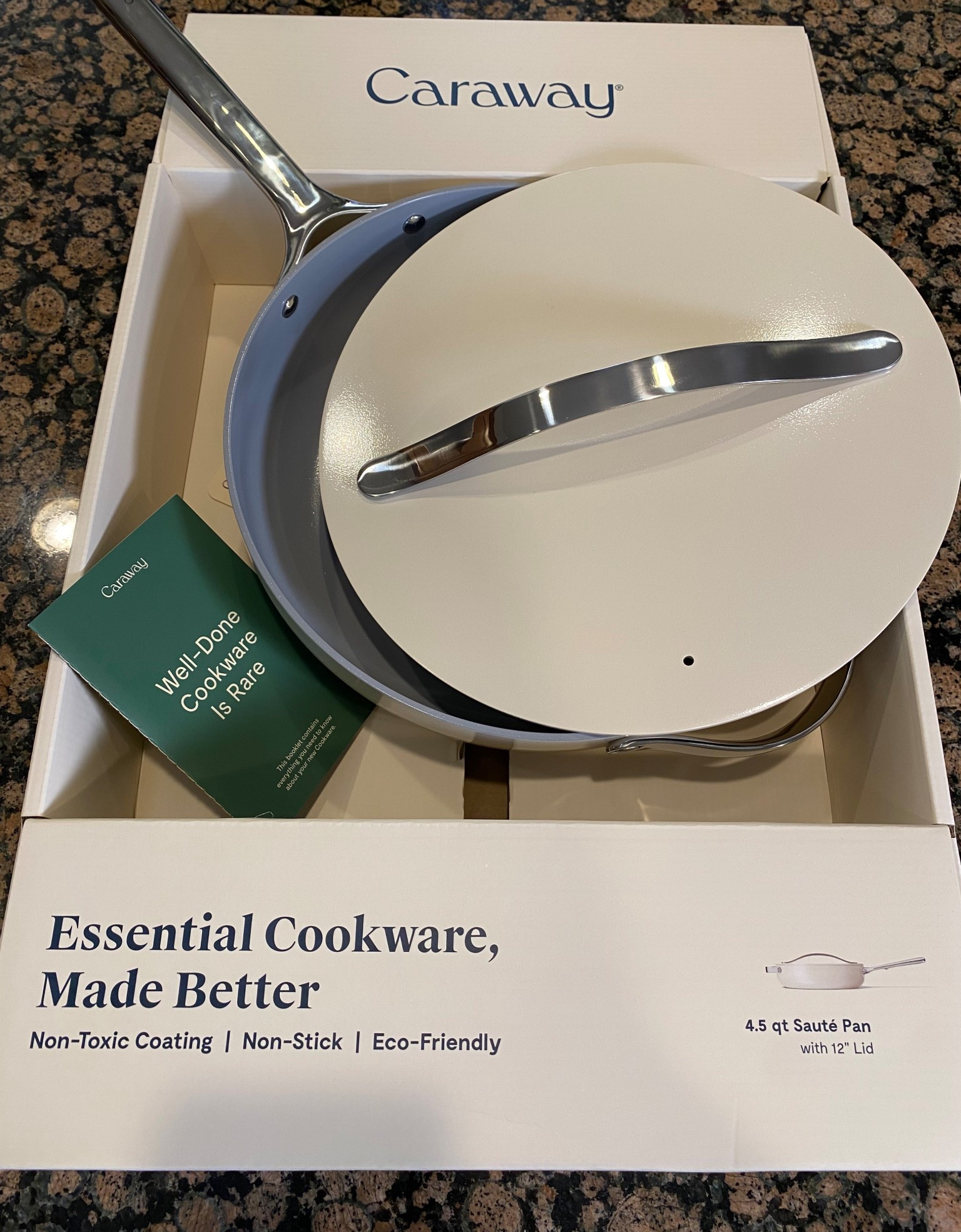 Caraway Nonstick Ceramic Sauté Pan with Lid - Non Toxic, PTFE & PFOA Free .Use my Cupon code YiselsCarawayDiscount for 10% off 

#LTKHome #LTKU #LTKSeasonal