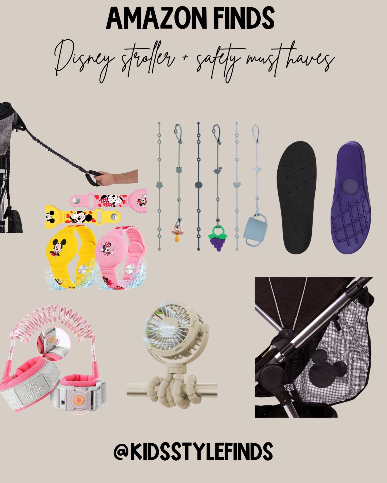 As a Disney AP holder and frequent traveler with my kiddo, these are a MUST for not only safety but for stroller storage and ease as well. Shop now while they're on sale 💫

#ltk #ltkkids #disney #disneyparks #travel #amazonfind #amazonkids #kidstylefinds #ltkfamily #ltktravel #disneyworld #waltdisneyworld #disneyfinds #disneymusthaves #disneyoutfit #kidstravel #amazonhaul 

#LTKTravel #LTKFamily #LTKKids