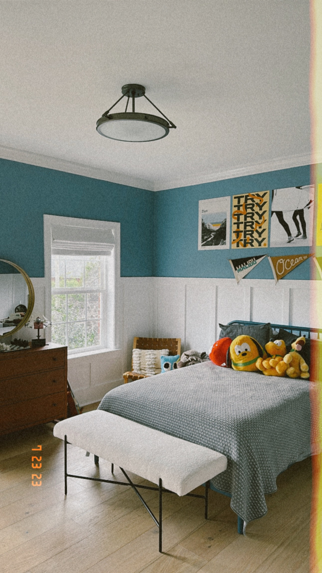 Sorry for the filter!! Teen boy’s bedroom. Whipple Blue by Benjamin Moore. Linked exact furniture but current color is sold out so moved to similar!

#LTKHome