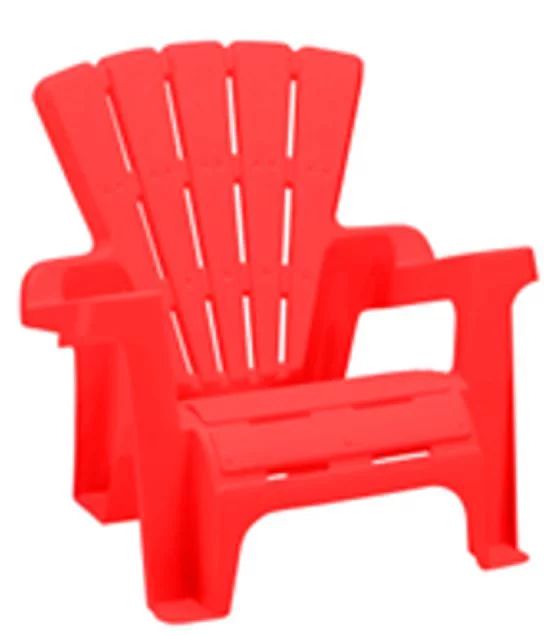Play Day Kids' Adirondack Chair, Red, 17" x 17.5" | Walmart (US)