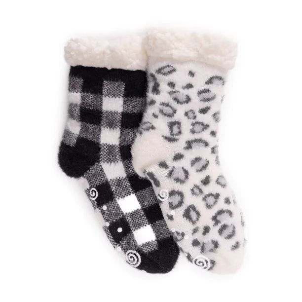 MUK LUKS Women's Cabin Socks, 2 Pairs | Walmart (US)