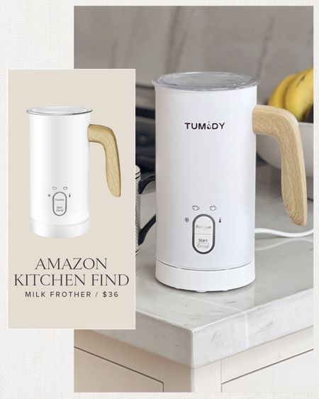 HOME \ Amazon kitchen find - milk frother!☁️☁️☁️

Coffee
Cooking 

#LTKhome #LTKfindsunder50