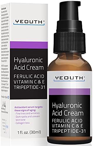 YEOUTH Hyaluronic Acid Face Moisturizer, Wrinkle Cream for Face, Anti Aging Face Lotion for Dry S... | Amazon (US)