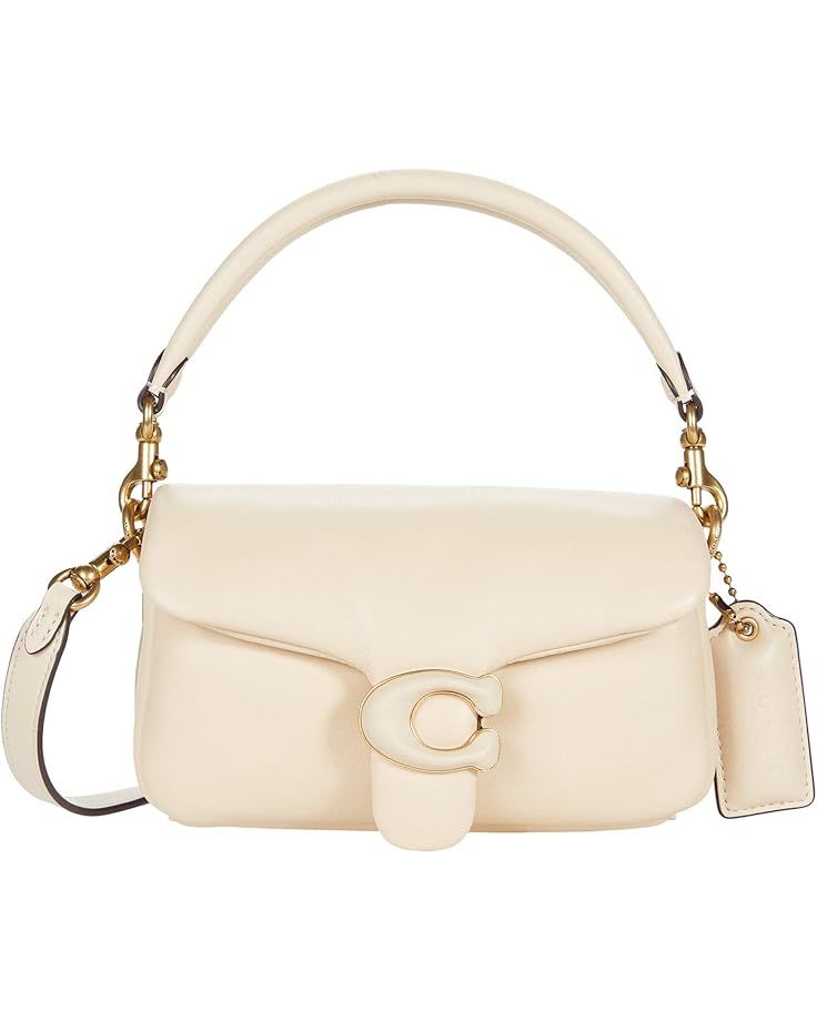 COACH Leather Covered C Closure Pillow Tabby Shoulder Bag 18 | Zappos