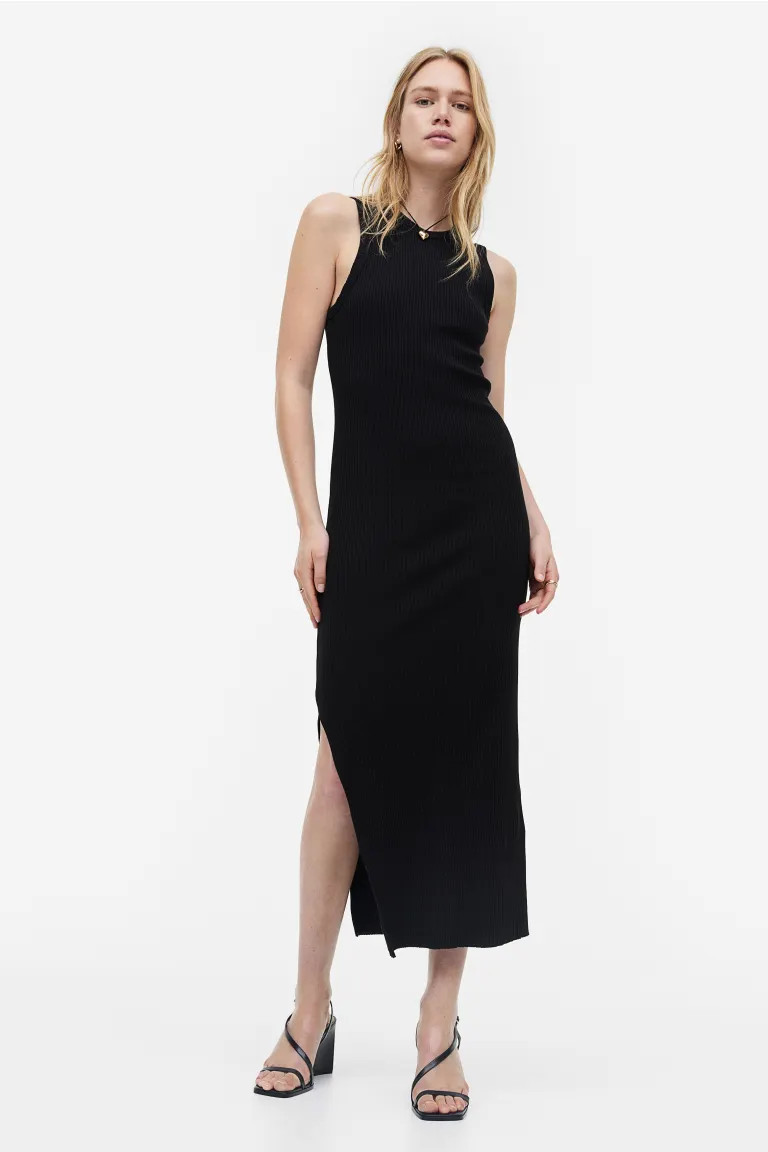 Ribbed Jersey Dress | H&M (US + CA)